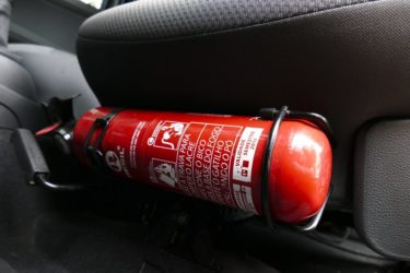 Просрочен огнетушитель в автомобиле